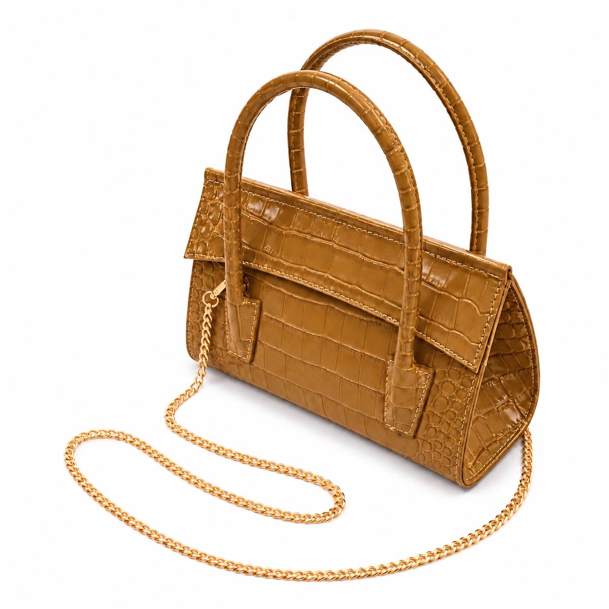 Сумка CELINE MINI, cognac